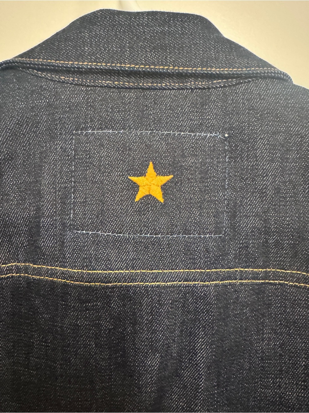 *UPDATED DESCRIPTION* Brave Star Ironside Dark Selvage Denim Trucker Jacket M - Picture 8 of 15
